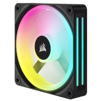 CORSAIR iCUE LINK QX120 RGB 120 mm ventiliatorių rinkinys su System Hub