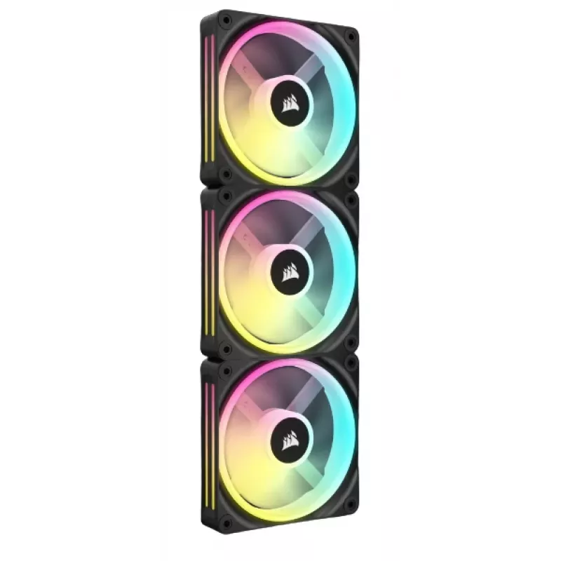 CORSAIR iCUE LINK QX120 RGB 120 mm ventiliatorių rinkinys su System Hub