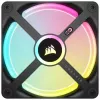 CORSAIR iCUE LINK QX120 RGB 120 mm ventiliatorių rinkinys su System Hub
