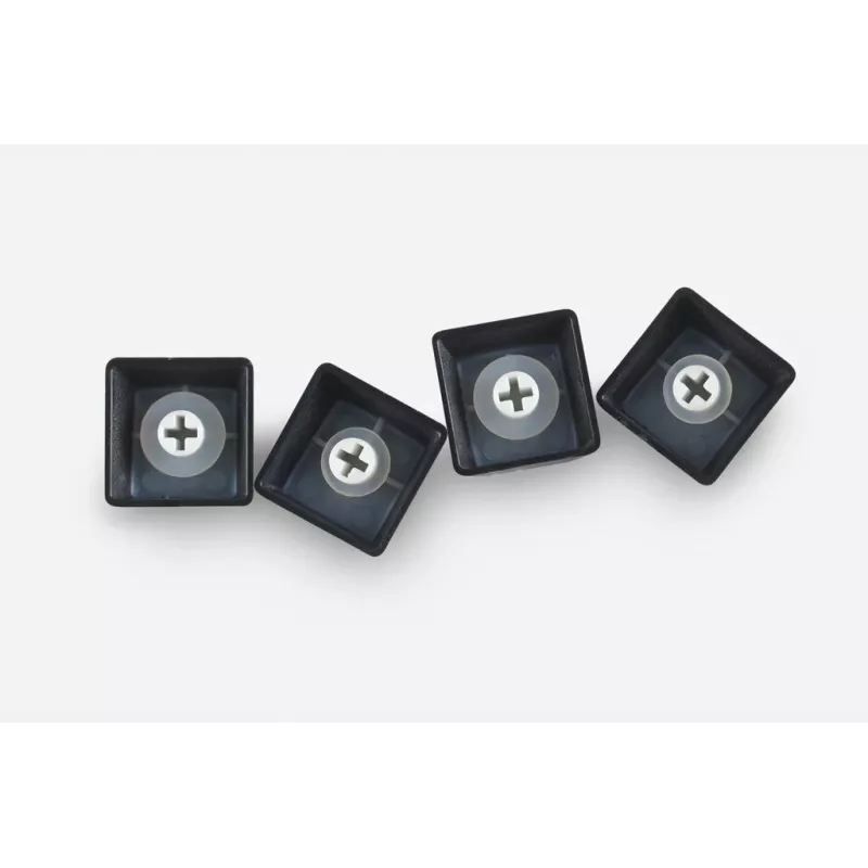 Klaviatūros jungiklių duslintuvas Glorious PC Gaming Race O-Ring 1.5 mm silikoninis permatomas