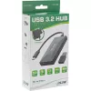 InLine USB 3.2 Gen.1 Hub, USB-C į 2 prievadus USB-C ir 3 prievadus USB-A, su maitinimo adapteriu