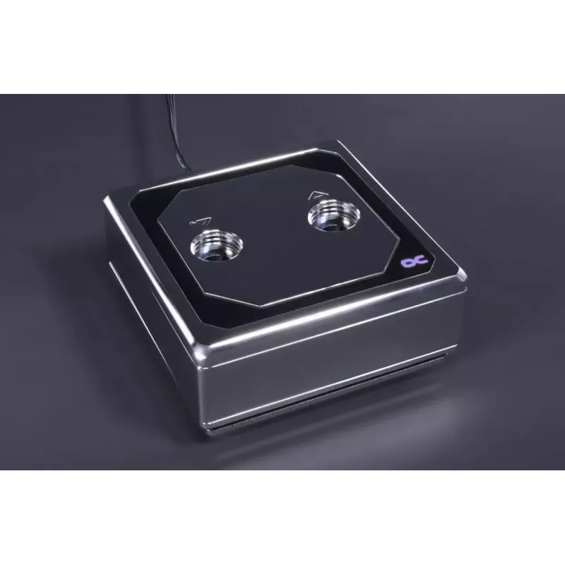Vandens blokas Alphacool 13083 Žalvaris Varis Chromas 70mm