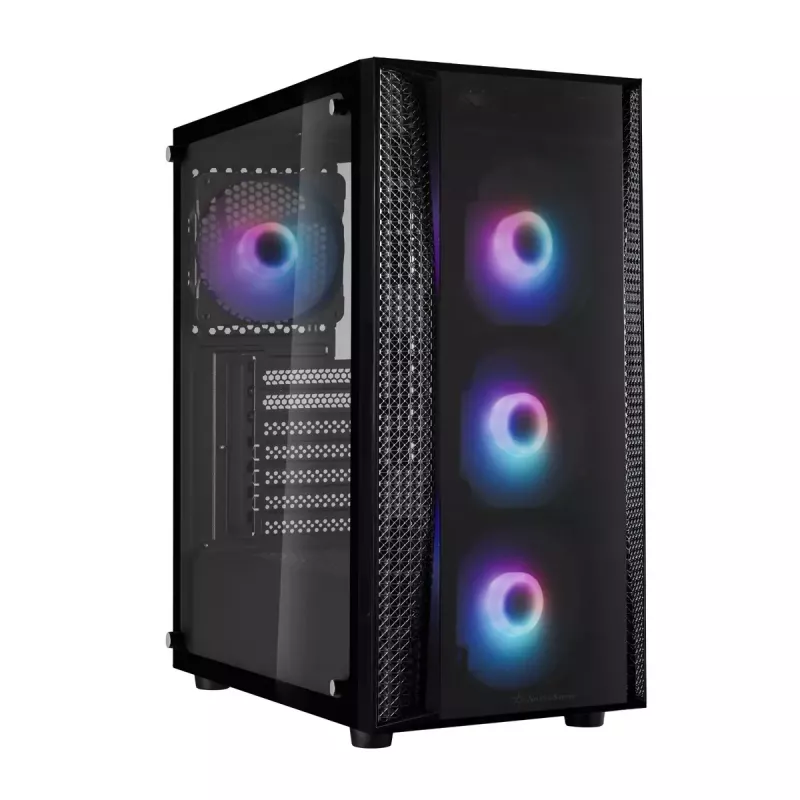 Korpusas SilverStone FARA B1 PRO Tower Juodas
