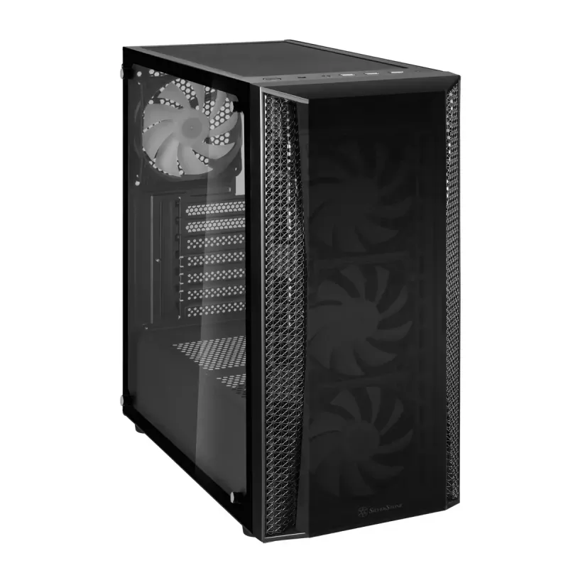 Korpusas SilverStone FARA B1 PRO Tower Juodas