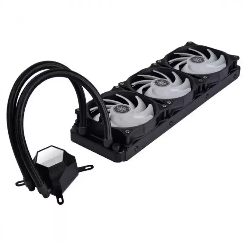All-in-one skysčio aušintuvas Silverstone SST-PF360-ARGB-V2 12 cm Juodas