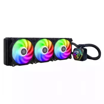 All-in-one skysčio aušintuvas Silverstone SST-PF360-ARGB-V2 12 cm Juodas