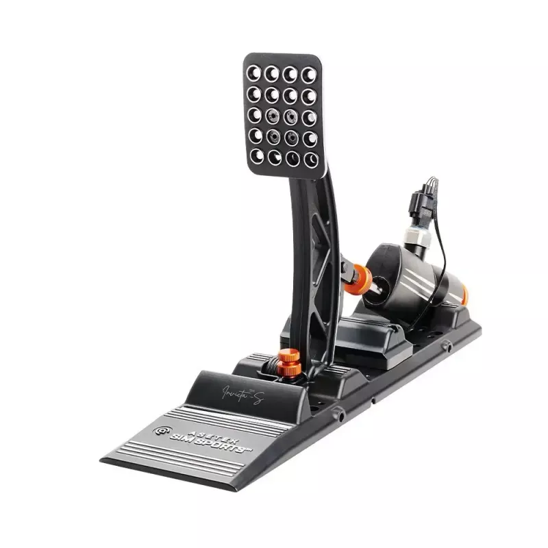 Asetek Invicta S sim racing dujų ir stabdžių pedalų rinkinys — modelis 40-010-0010006