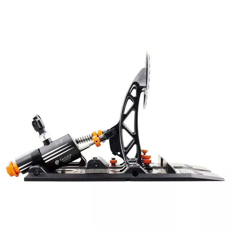 Asetek Invicta S sim racing dujų ir stabdžių pedalų rinkinys — modelis 40-010-0010006