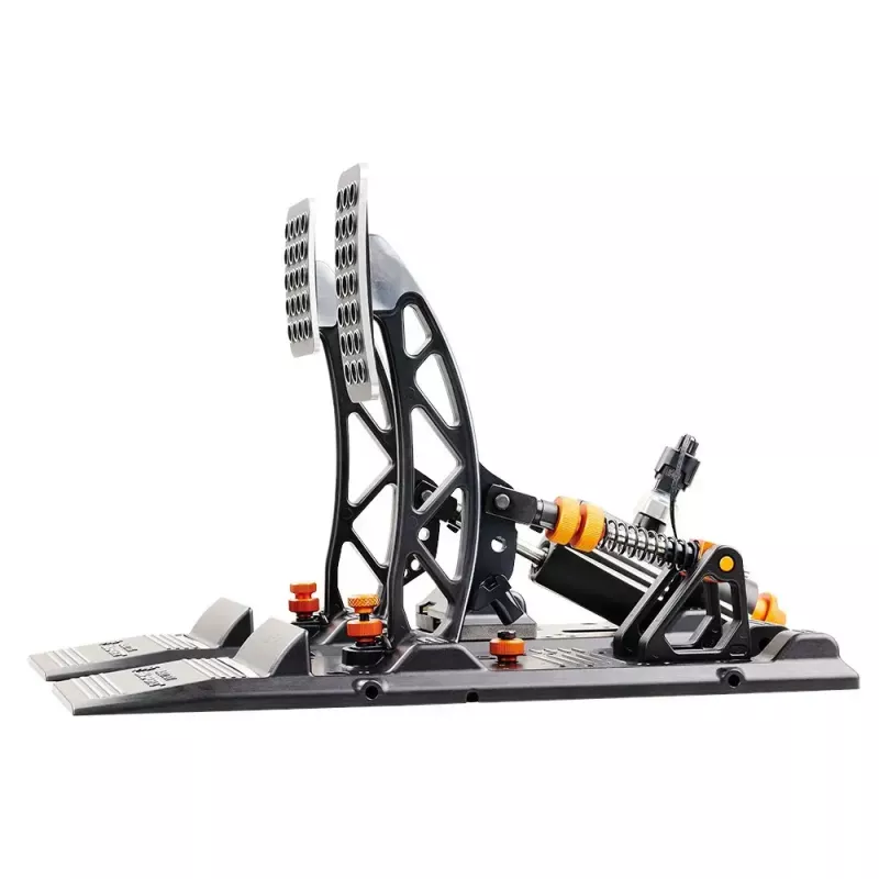Asetek Invicta S sim racing dujų ir stabdžių pedalų rinkinys — modelis 40-010-0010006