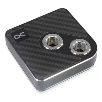 Vandens blokas Alphacool Core 1 Carbon, žalvaris, varis, nikelis, juodas, 72mm