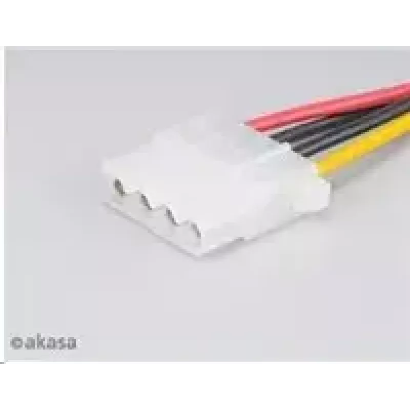 Akasa AK-CBPW03-KT02 SATA į Molex kabelis-adapteris (2 vnt.)