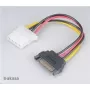 Akasa AK-CBPW03-KT02 SATA į Molex kabelis-adapteris (2 vnt.)