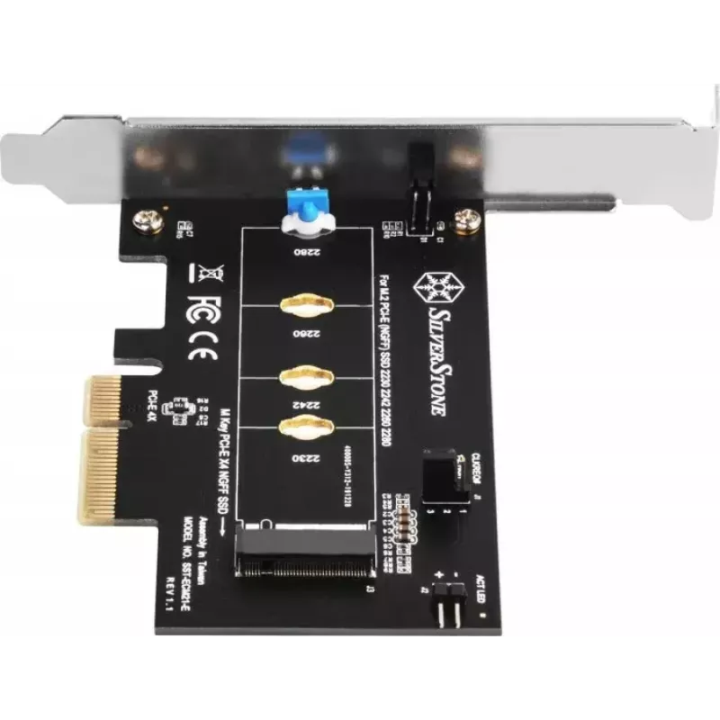 PCIe adapteris SILVERSTONE SST-ECM21-E – PCIe 4.0 palaikymas