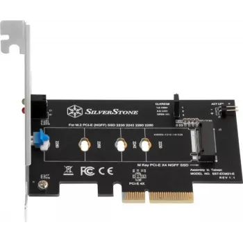 PCIe adapteris SILVERSTONE SST-ECM21-E – PCIe 4.0 palaikymas