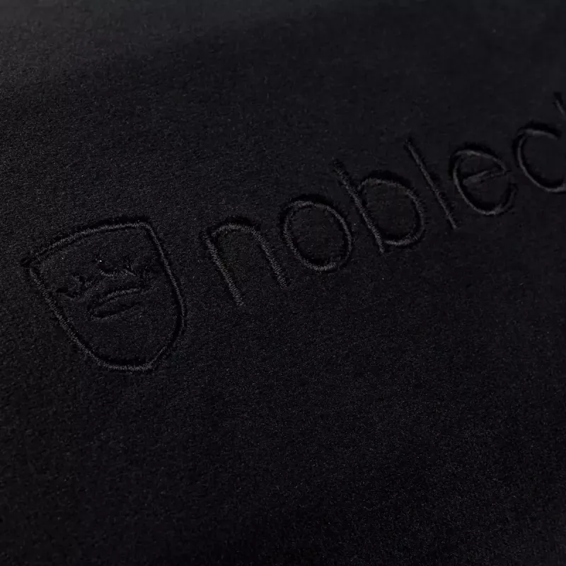 Pagalvėlių rinkinys noblechairs NBL-SP-PST-002 — 2 vnt. juodos sėdimosios ir juosmens pagalvėlės