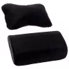 Pagalvėlių rinkinys noblechairs NBL-SP-PST-002 — 2 vnt. juodos sėdimosios ir juosmens pagalvėlės