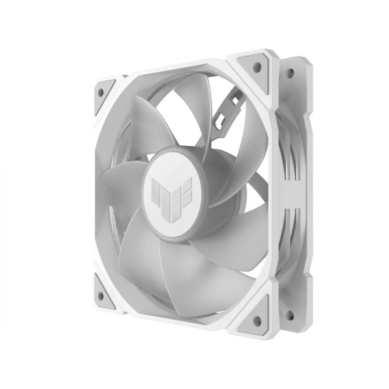 Aušintuvas ASUS TUF GAMING TR120 ARGB REVERSE 120 mm 2000 RPM Baltas, hidraulinis guolis, 76.3 CFM