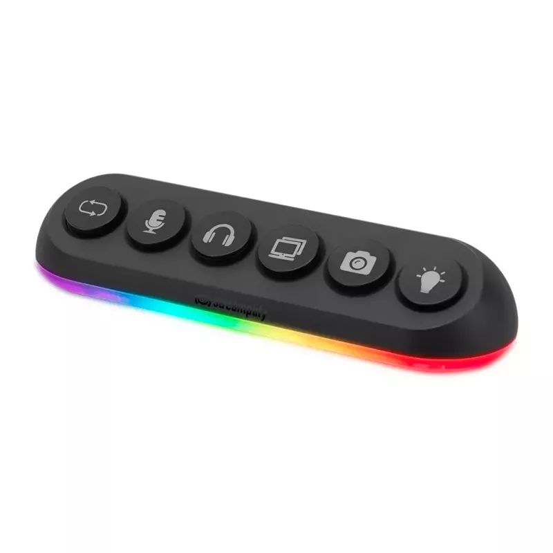 Streamplify HUB DECK 5 Black USB 2.0 USB 3.0 24W 1.8m