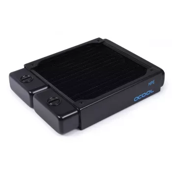 Radiatorius Alphacool NexXxoS HPE Full Copper 14468, žalvaris/plienas/varis, juodas, 124x151,5x30 mm