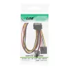 InLine SATA maitinimo Y-kabelis 1 IN du OUT, 0,03 m