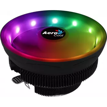 Aerocool Core Plus procesoriaus aušintuvas 13.6 cm juodas, baltas