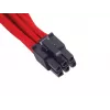 Prailginimo laidas PCI-E 6pin SilverStone SST-PP07-IDE6R 0,25m raudonas