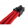 Prailginimo laidas PCI-E 6pin SilverStone SST-PP07-IDE6R 0,25m raudonas