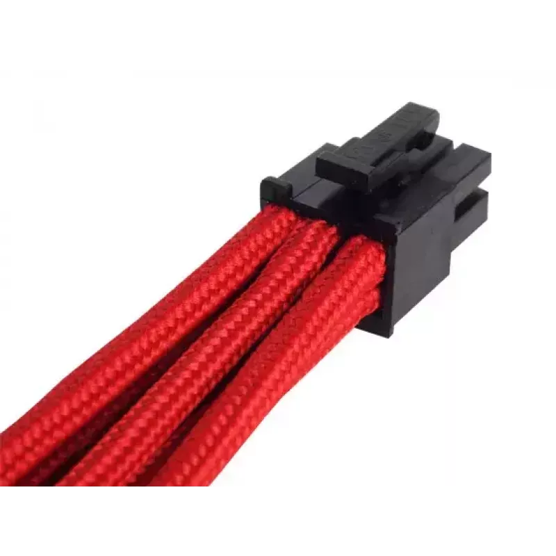 Prailginimo laidas PCI-E 6pin SilverStone SST-PP07-IDE6R 0,25m raudonas
