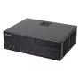 Korpusas SILVERSTONE Grandia GD05 HTPC juodas – Mini-ITX/DTX/Micro-ATX, 2×3.5 colio + 2×2.5 colio, 1×5.25 colio, 3×120 mm šoniniai ventiliatoriai, USB 3.0