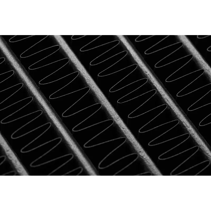Radiatorius EKWB — žalvaris/varis/nerūdijantis plienas baltas 145×325×44 mm