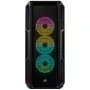 CORSAIR iCUE 5000T RGB vidutinis bokštas – ATX korpusas su RGB apšvietimu ir grūdintu stiklu, juodas