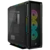 CORSAIR iCUE 5000T RGB vidutinis bokštas – ATX korpusas su RGB apšvietimu ir grūdintu stiklu, juodas