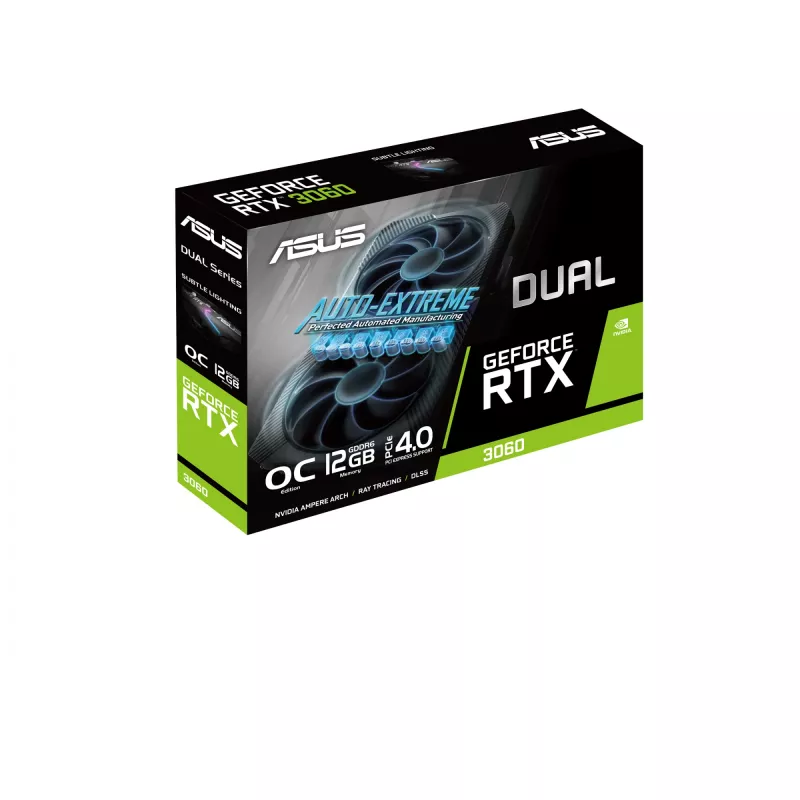 ASUS Dual GeForce RTX 3060 12 GB GDDR6 V2 vaizdo plokštė