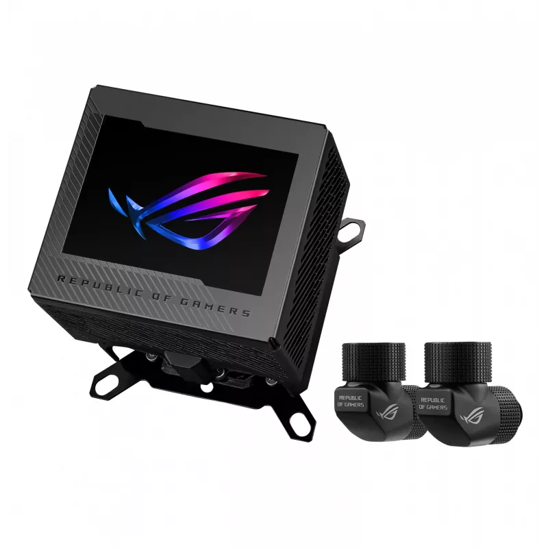 Vandens blokas ASUS ROG RYUJIN III WB Copper Black 89x89x107 mm