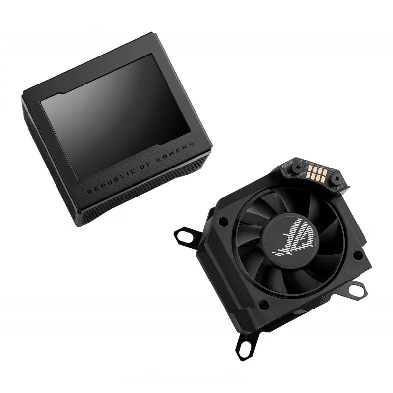 Vandens blokas ASUS ROG RYUJIN III WB Copper Black 89x89x107 mm