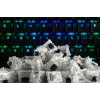 Glorious Gaming Gateron Black jungikliai – tylūs linijiniai, juodi, 120 vnt.