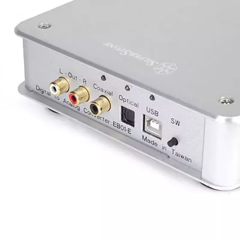 Garso sąsaja SilverStone EB01-E sidabrinė