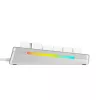 Mechaninė žaidimų klaviatūra GLORIOUS GMMK 3 PRO 75% laidinė USB QWERTY RGB sidabrinė (US)