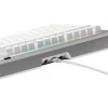 Mechaninė žaidimų klaviatūra GLORIOUS GMMK 3 PRO 75% laidinė USB QWERTY RGB sidabrinė (US)