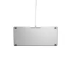 Mechaninė žaidimų klaviatūra GLORIOUS GMMK 3 PRO 75% laidinė USB QWERTY RGB sidabrinė (US)
