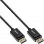InLine DisplayPort 2.0 kabelis, 8K4K UHBR, juodas, paauksuoti kontaktai, 2 m