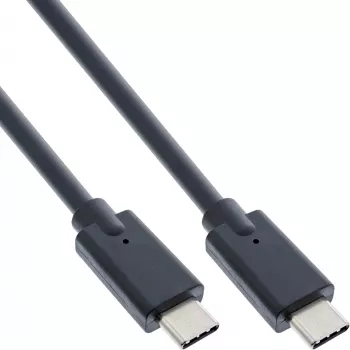 USB 3.2 Gen.2x2 laidas InLine 35701A 1m USB-C kištukas/kištukas juodas