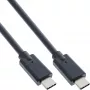 USB 3.2 Gen.2x2 laidas InLine 35701A 1m USB-C kištukas/kištukas juodas