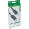 USB 3.2 Gen.2x2 laidas InLine 35704A 1,5 m USB-C vyriškas/vyriškas juodas