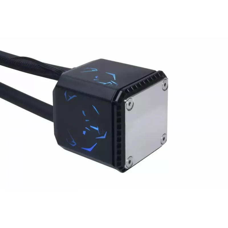 Skysčio aušintuvas „Alphacool Eisbaer Aurora 240“ procesoriams, juodas