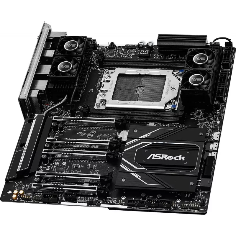 ASRock TRX50 WS pagrindinė plokštė AMD TRX50 Ryzen 4 x DDR5 7.1ch HD Audio EATX