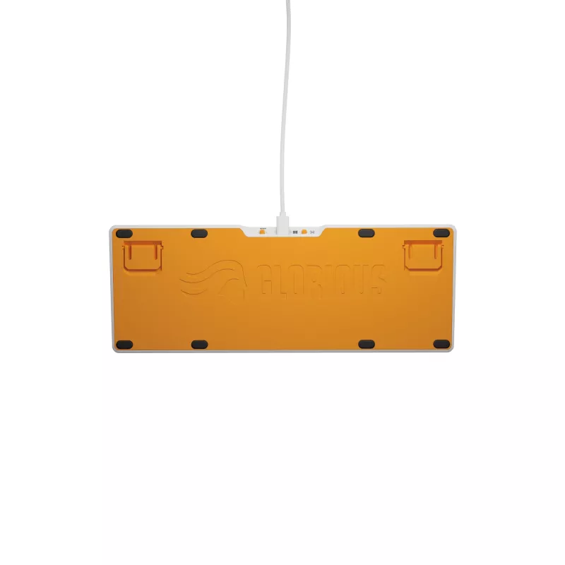Mechaninė žaidimų klaviatūra GLORIOUS GMMK 3 65% White — laidinė USB, RGB, QWERTY (US)