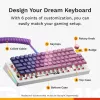 Mechaninė žaidimų klaviatūra GLORIOUS GMMK 3 65% White — laidinė USB, RGB, QWERTY (US)