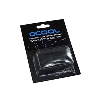 Alphacool 17072 jungtis, G1/4 inch, 45° pasukama, 13/10 mm, žalvaris, juoda