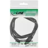 InLine Y-Grandinė 3.5mm Jack vyriškas į 2x 3.5mm lizdą Stereo 2m